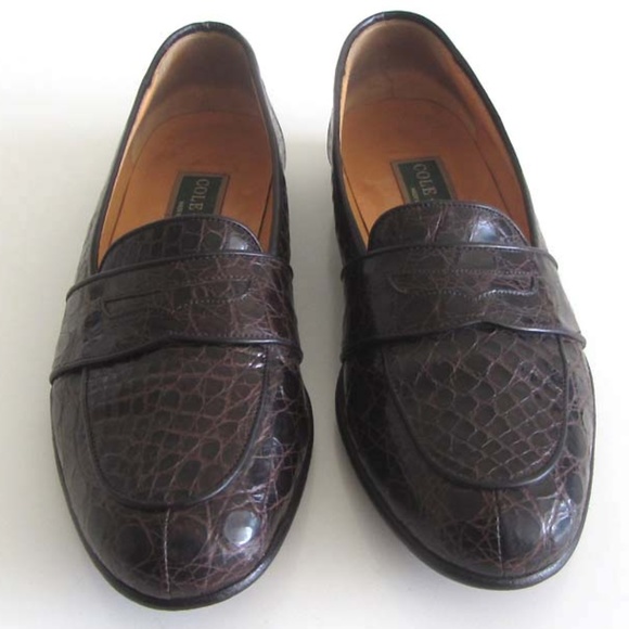 cole haan alligator shoes